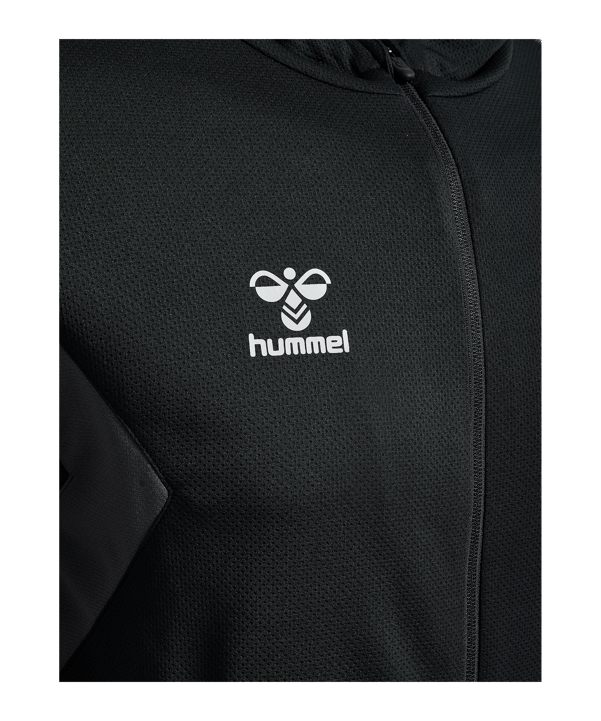 Hummel Authentic Poly Trainingsjacke Schwarz F2001 - schwarz