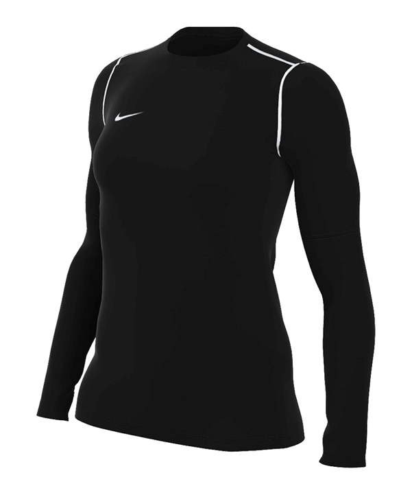 Nike Park 20 Sweatshirt Damen Schwarz Weiss F010 - schwarz