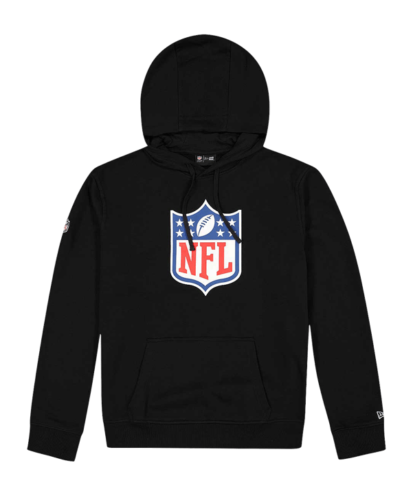 New Era Logo Hoody Schwarz - schwarz