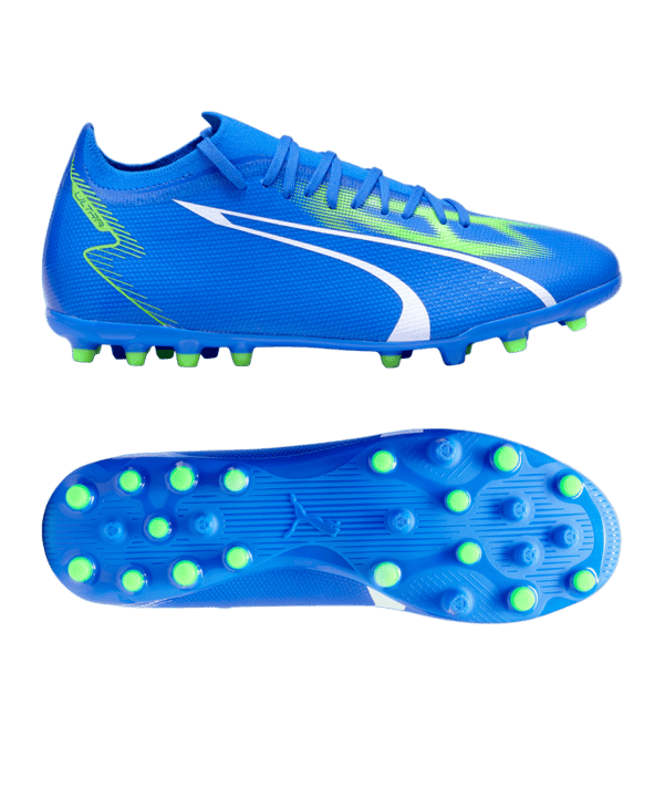 PUMA ULTRA Match MG Gear Up Blau Weiss F03 - blau