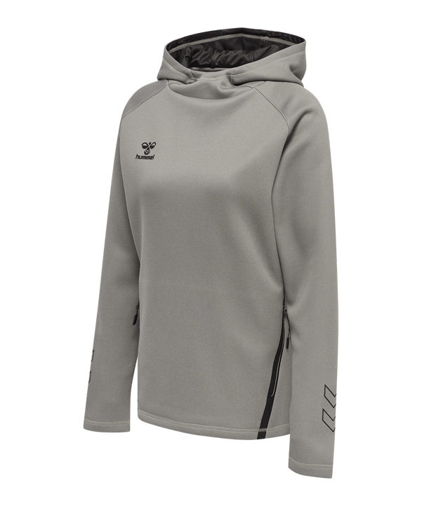 Hummel HmlCIMA XK Hoody Damen Grau F2006 - grau