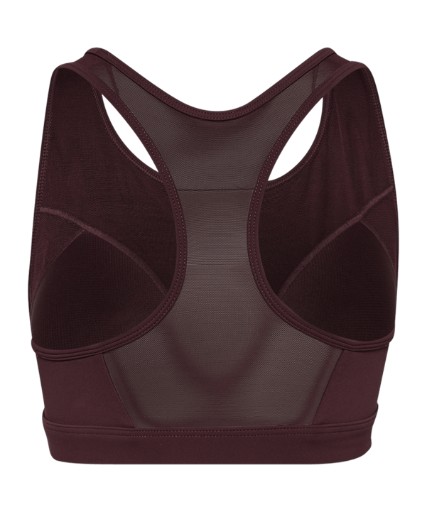 Hummel Pulse Medium Support Sport-BH Damen Braun F8016 - braun