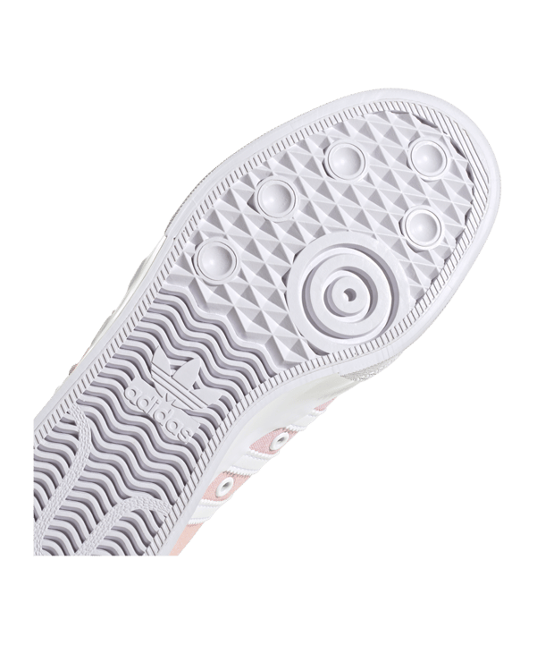 adidas Originals Nizza Platform Damen Weiss Pink - weiss