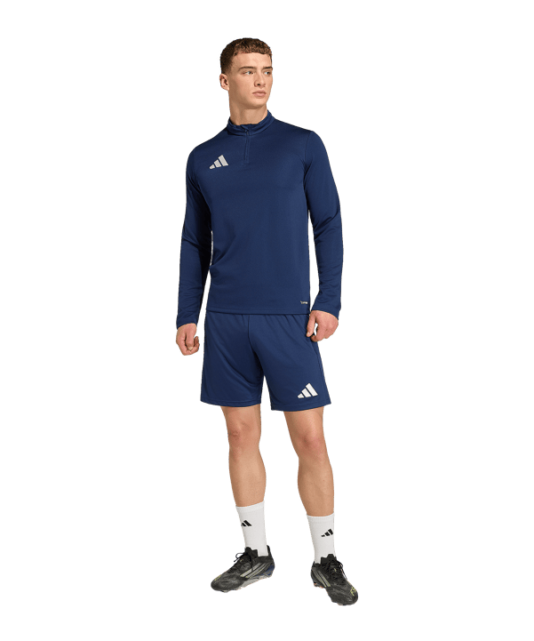 adidas Entrada 26 Short Dunkelblau - weiss