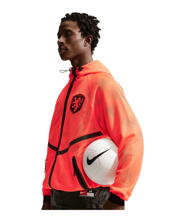 Nike KNVB Nederland Anthem Jas Orange K810 - oranje
