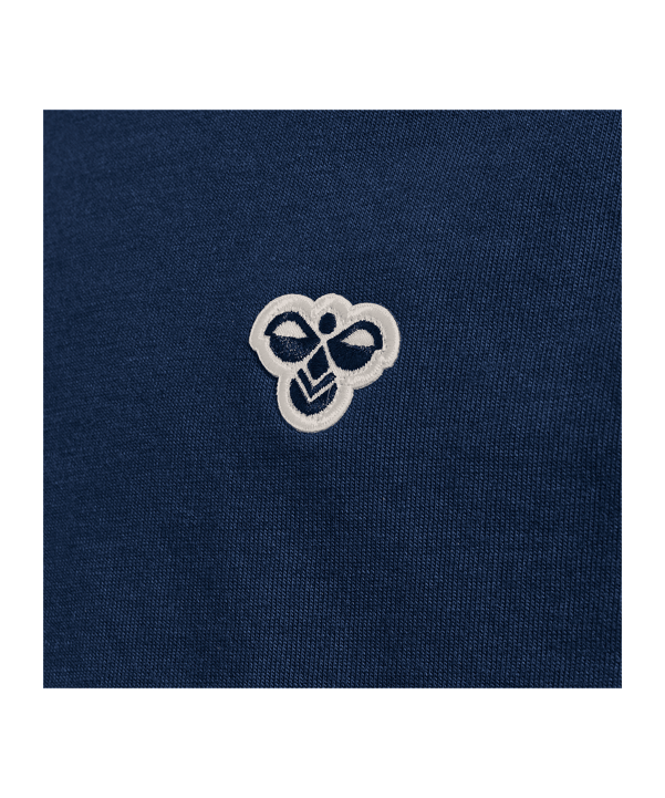 Hummel Archive Loose S/S T-Shirt Kids Blau F7459 - blau