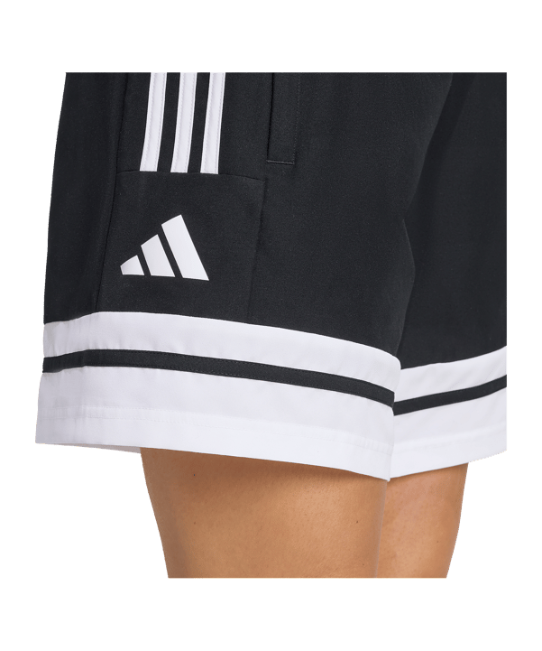 adidas Squadra 25 Short Damen Schwarz - schwarz