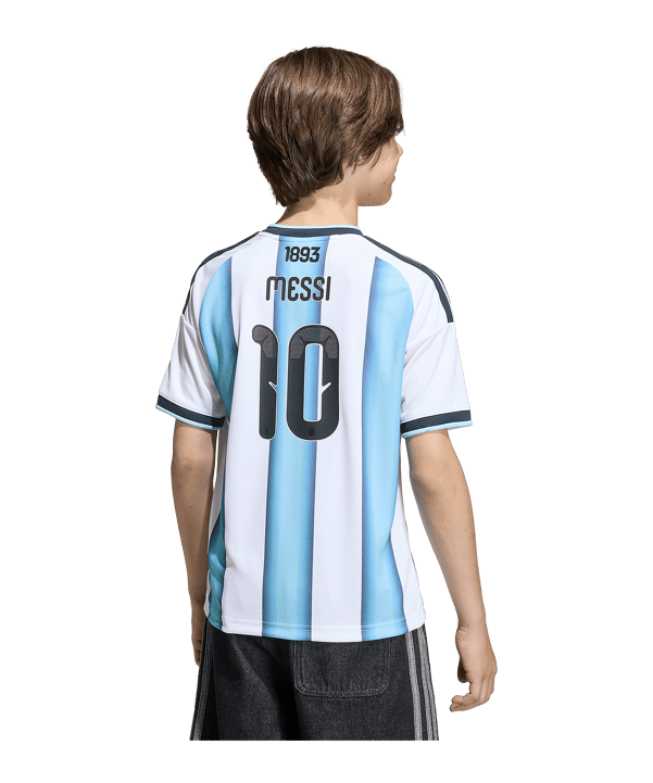 adidas Argentinien MESSI Trikot Home WM 2026 Kids Weiß - weiss