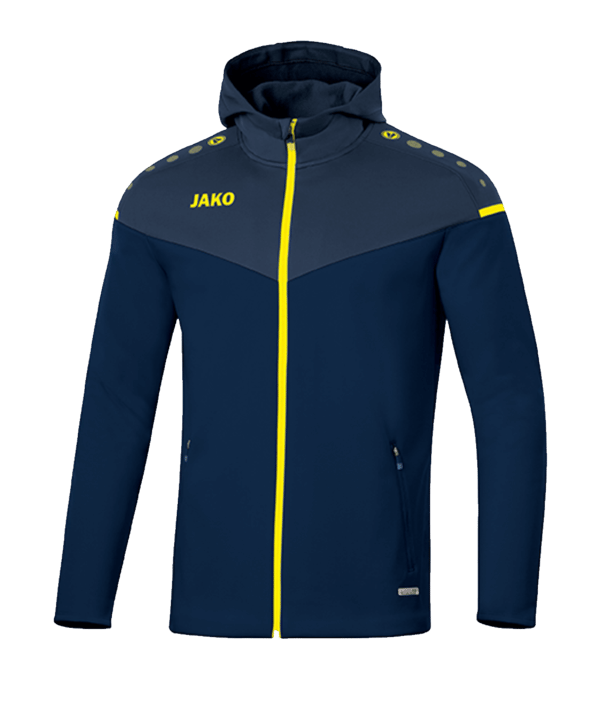 JAKO Champ 2.0 Kapuzenjacke Damen Blau F93 - blau
