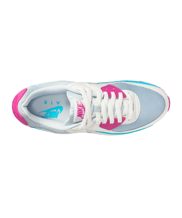 Nike Air Max 90 Sneaker Damen Grau Weiss F001 - grau