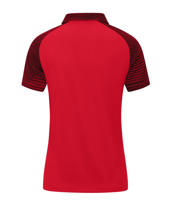 JAKO Performance Poloshirt Damen Rot Schwarz F101 - rot