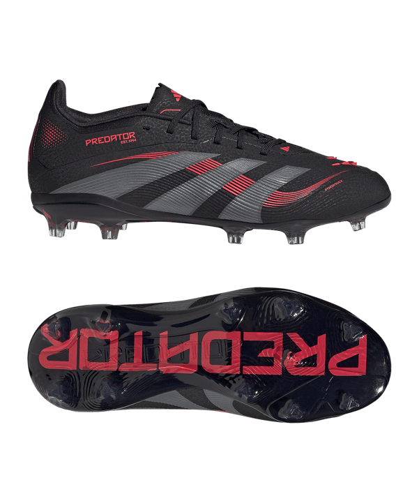 adidas Predator Elite FG Stealth Victory Kids Schwarz - schwarz