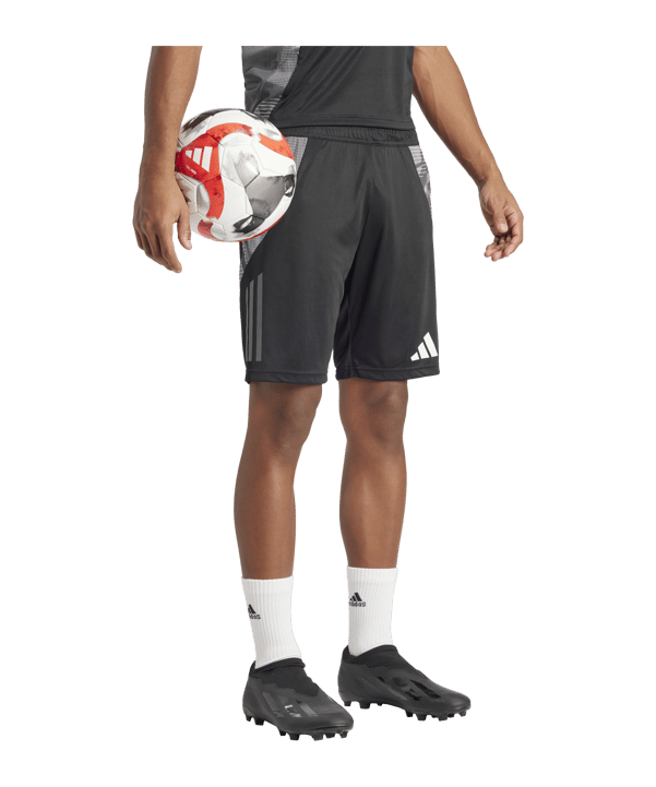 adidas Tiro 24 Competition Trainingsshort Schwarz Grau - schwarz