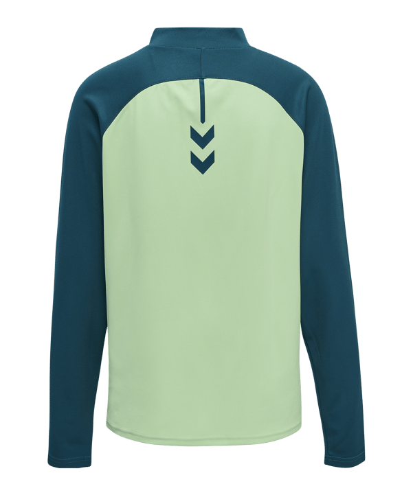 Hummel Action Half Zip Sweatshirt Damen Blau F7059 - blau