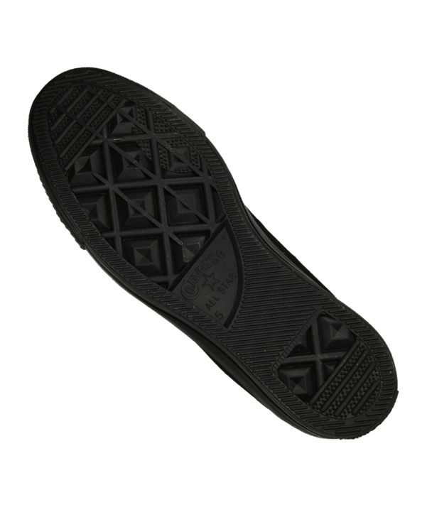 Converse Chuck Taylor AS Mono Low Sneaker Schwarz - schwarz