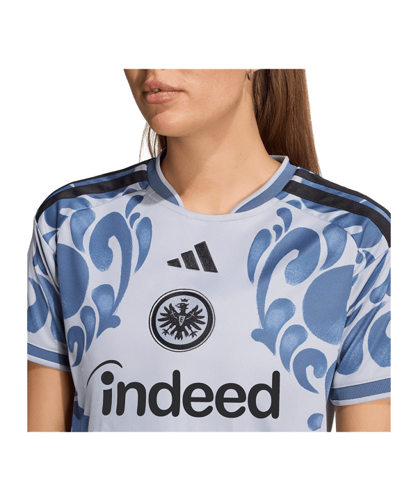 adidas Eintracht Frankfurt Maglietta 3rd 2026/2027 Donna Grigio - grigio