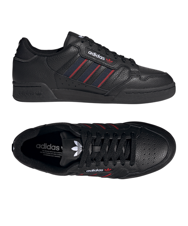 adidas Originals Continental 80 Stripes Blau - blau