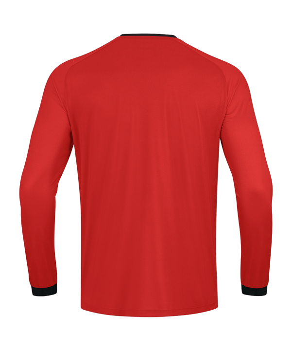 JAKO Inter Trikot Langarm Kids Rot Schwarz F111 - rot