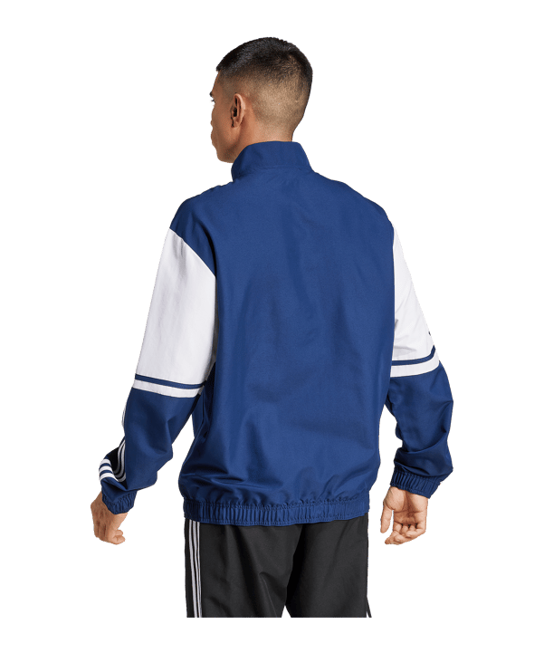 adidas Squadra 25 Präsentationsjacke Blau - blau