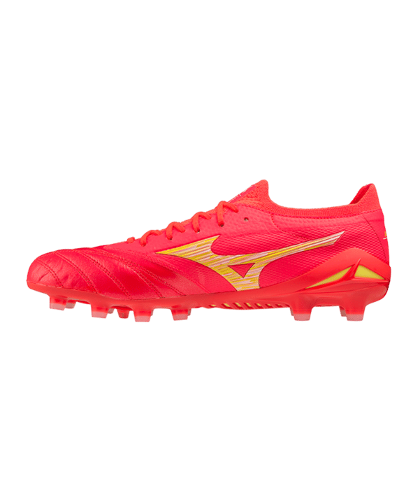 Mizuno Morelia Neo IV Made in Japan FG Release Rot Gelb F64 - rot