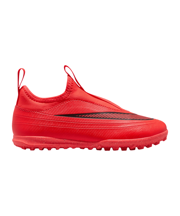 Nike Jr. Air Zoom Mercurial Vapor XVII Club Flex PS TF Break'Em Enfants Rouge C600 - rouge