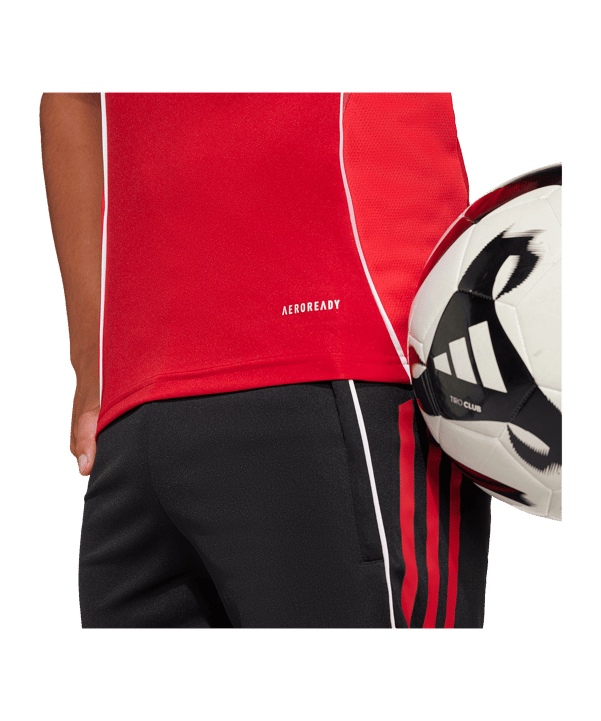 adidas Tiro 25 Competition Trainingsshirt Kids Rot - rot