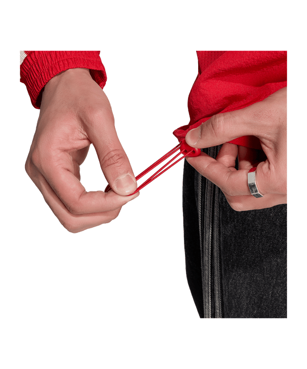 adidas Kroatien Anthem Jacke Rot - rot