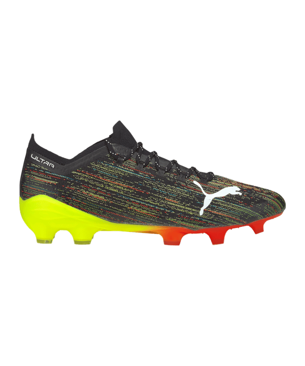 PUMA ULTRA Game On 1.2 FG/AG Schwarz Gelb F02 - schwarz