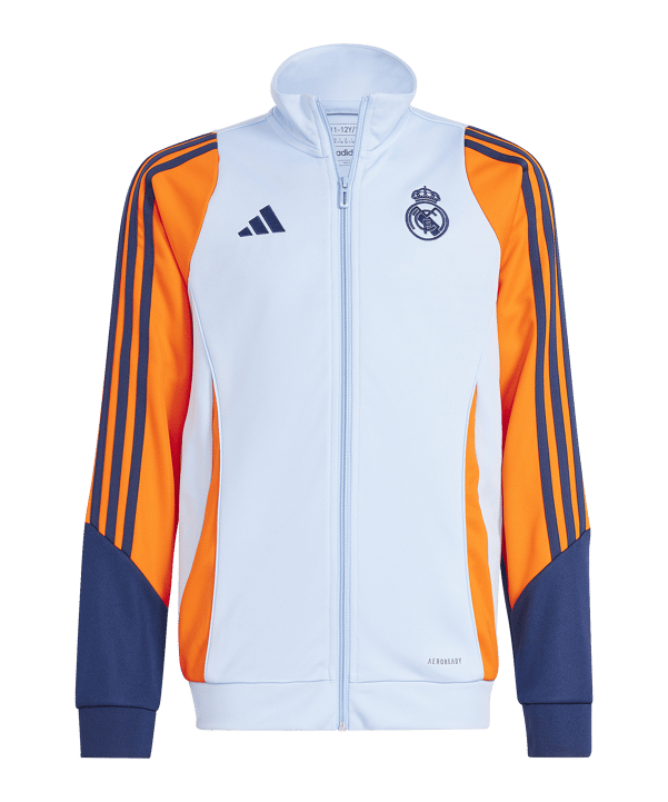 adidas Real Madrid Trainingsanzug Kids Blau - blau