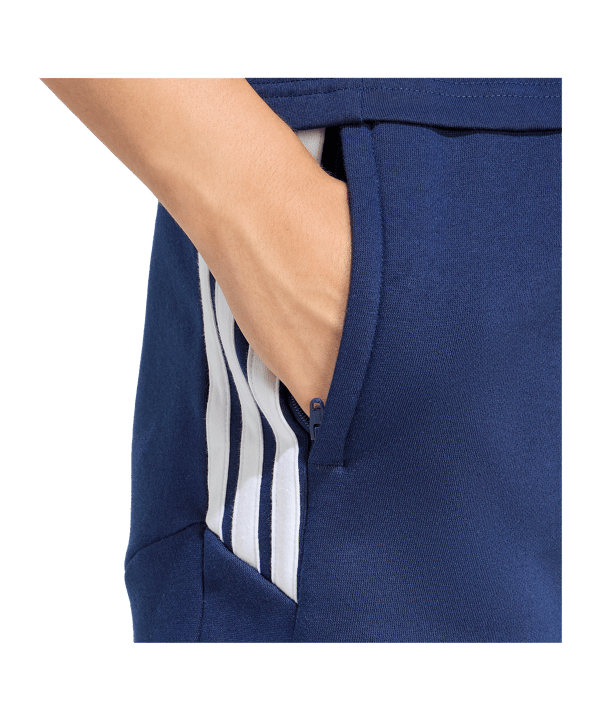 adidas Tiro League Short Damen Dunkelblau - weiss