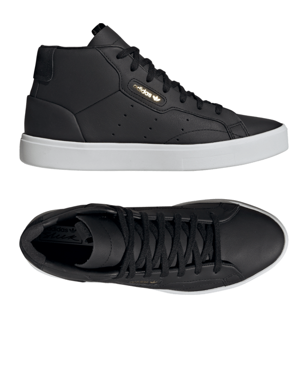 adidas Originals Sleek Mid Damen Schwarz - schwarz