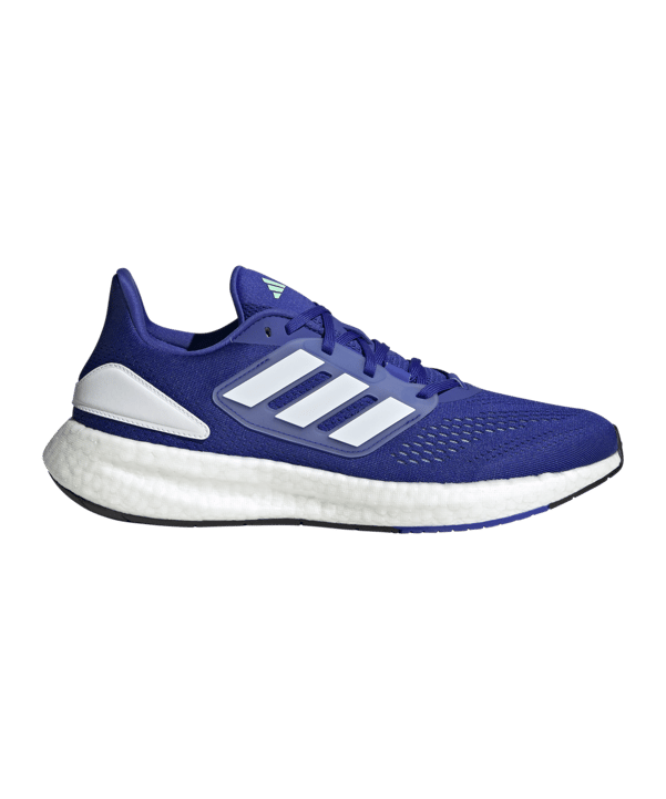 adidas Pureboost 22 Blau White Laufschuh - blau