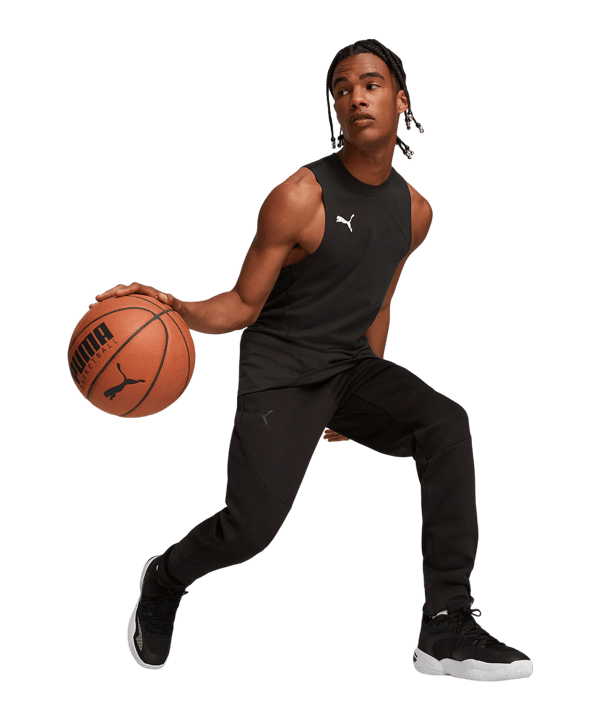 PUMA Hoops Team Drycell Tanktop Schwarz F01 - schwarz