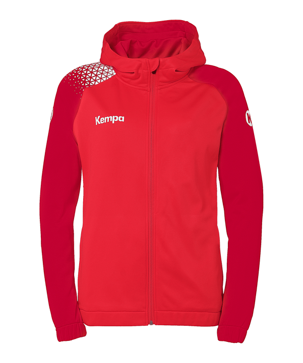 Kempa Veste à capuche Femmes Rouge C60 - rouge