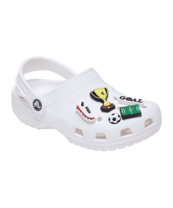 Crocs Soccer Star 5 Pack Accessoire Mehrfarbig - mehrfarbig