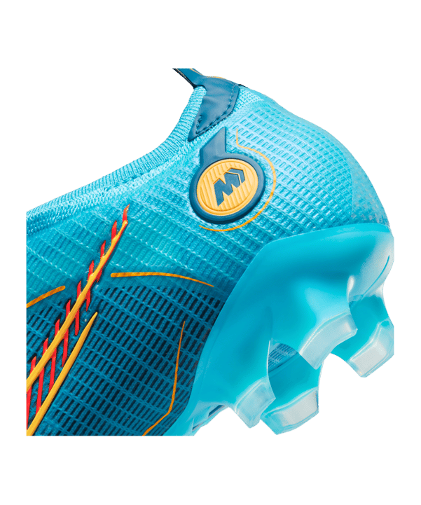 Nike Mercurial Vapor XIV Blueprint Elite FG Blau Orange F484 - blau