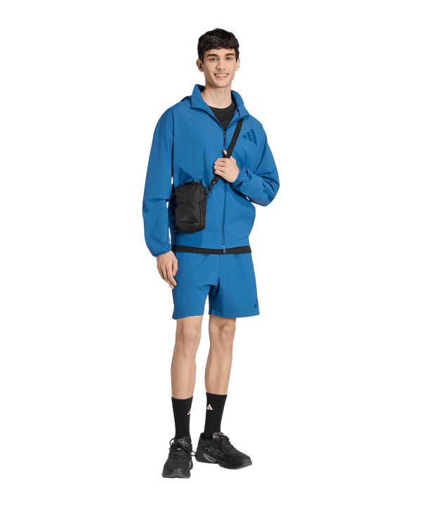 adidas Z.N.E Woven Jacke Blau - blau