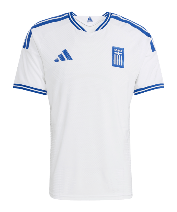 adidas EPO Griechenland Authentic Trikot Home 2026 Weiß - weiss