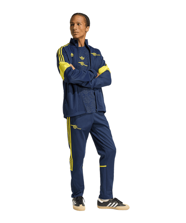 adidas FC Arsenal London Lfstlr Track Sweatshirt Blau - blau