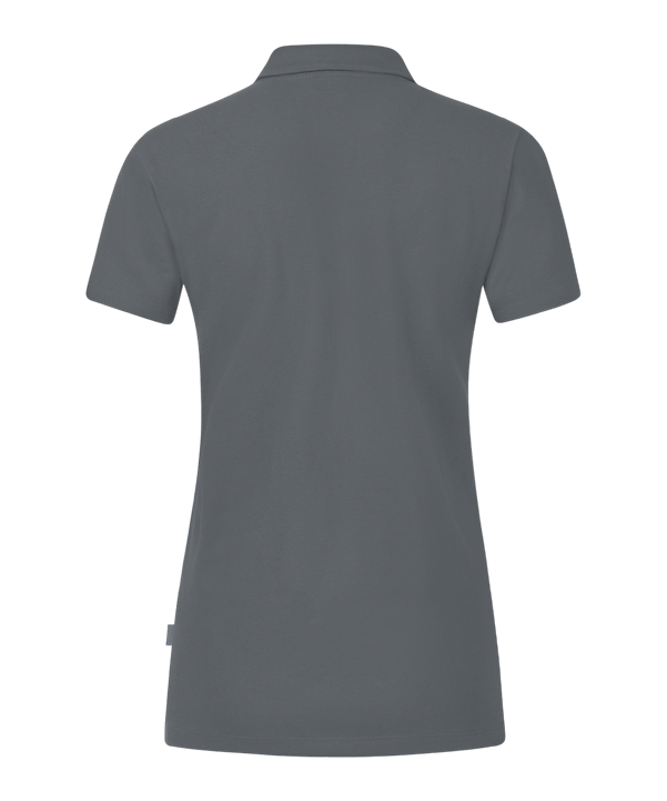 JAKO Organic Poloshirt Stretch Damen Grau F840 - grau