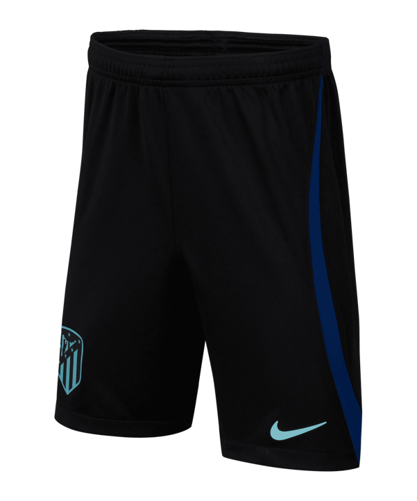 Nike Atletico Madrid Short Away 2022/2023 Kids Schwarz F010 - schwarz