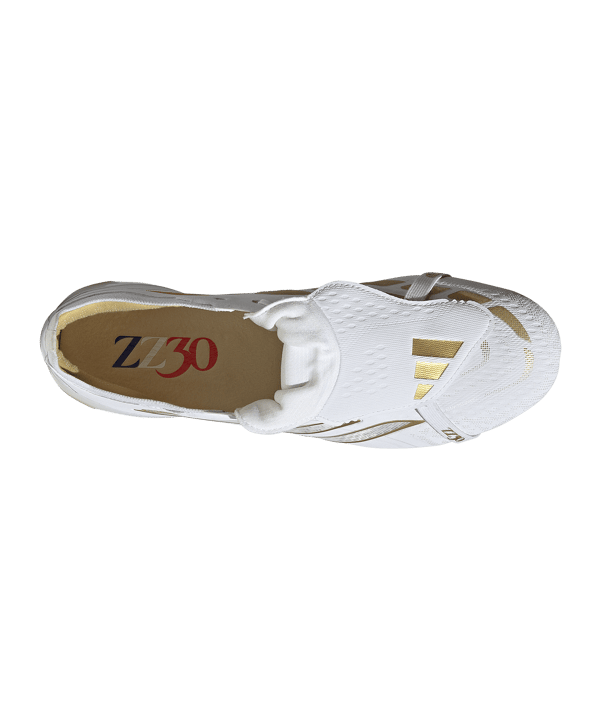 adidas Predator Elite FT FG Zinedine Zidane Blanc - blanc