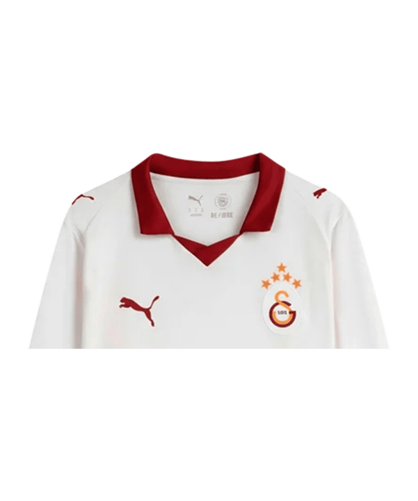 PUMA Galatasaray Istanbul Shirt met lange mouwen Away 2025/2026 Wit K02 - wit