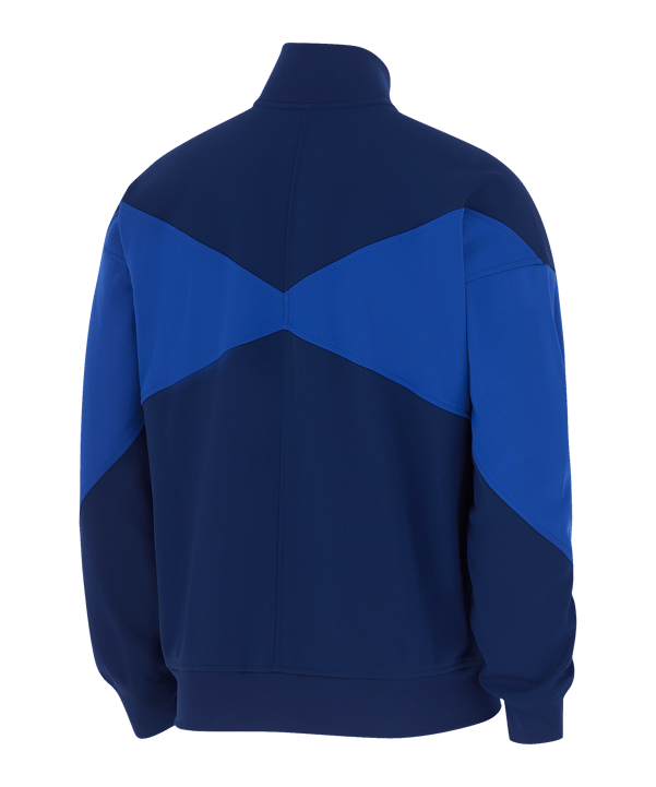 Nike Hertha BSC Academy Pro Anthmjacke Blau Weiss F492 - blau
