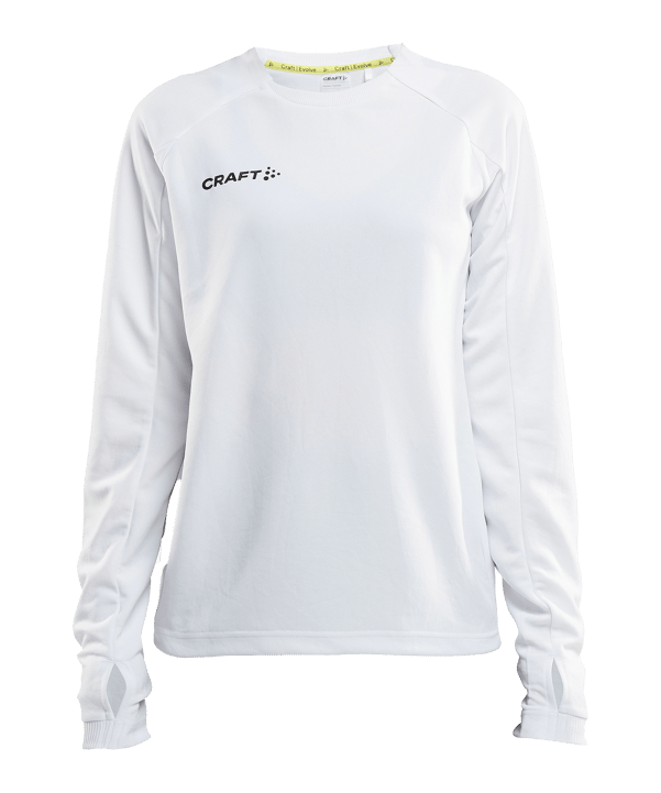 Craft Evolve Sweatshirt Damen Weiss F900 - weiss