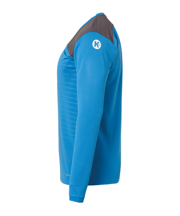 Kempa Emotion 2.0 T-Shirt langarm Blau Grau F02 - blau