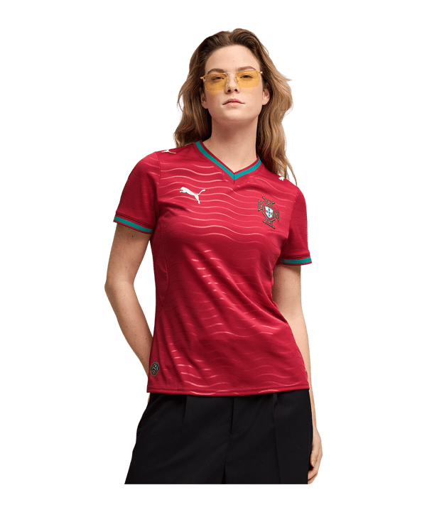 PUMA FPF Portugal Replica Shirt Home 2006 Dames Rood K01 - rood