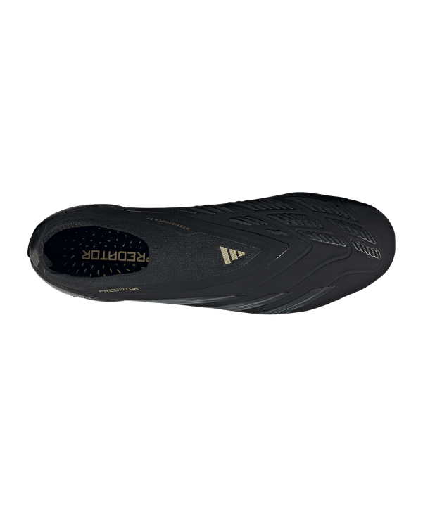 adidas Predator Elite LL FG Dark Spark Schwarz Grau - schwarz