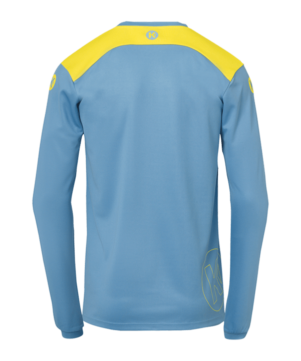 Kempa Emotion 2.0 T-Shirt langarm Blau Gelb F14 - blau