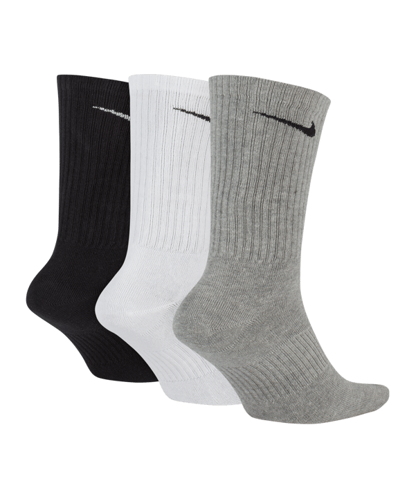Nike Perfect Lightweight Crew Socken 3er Pack F901 - grau